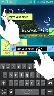 Floating Notes android App screenshot 4