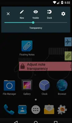 Floating Notes android App screenshot 5